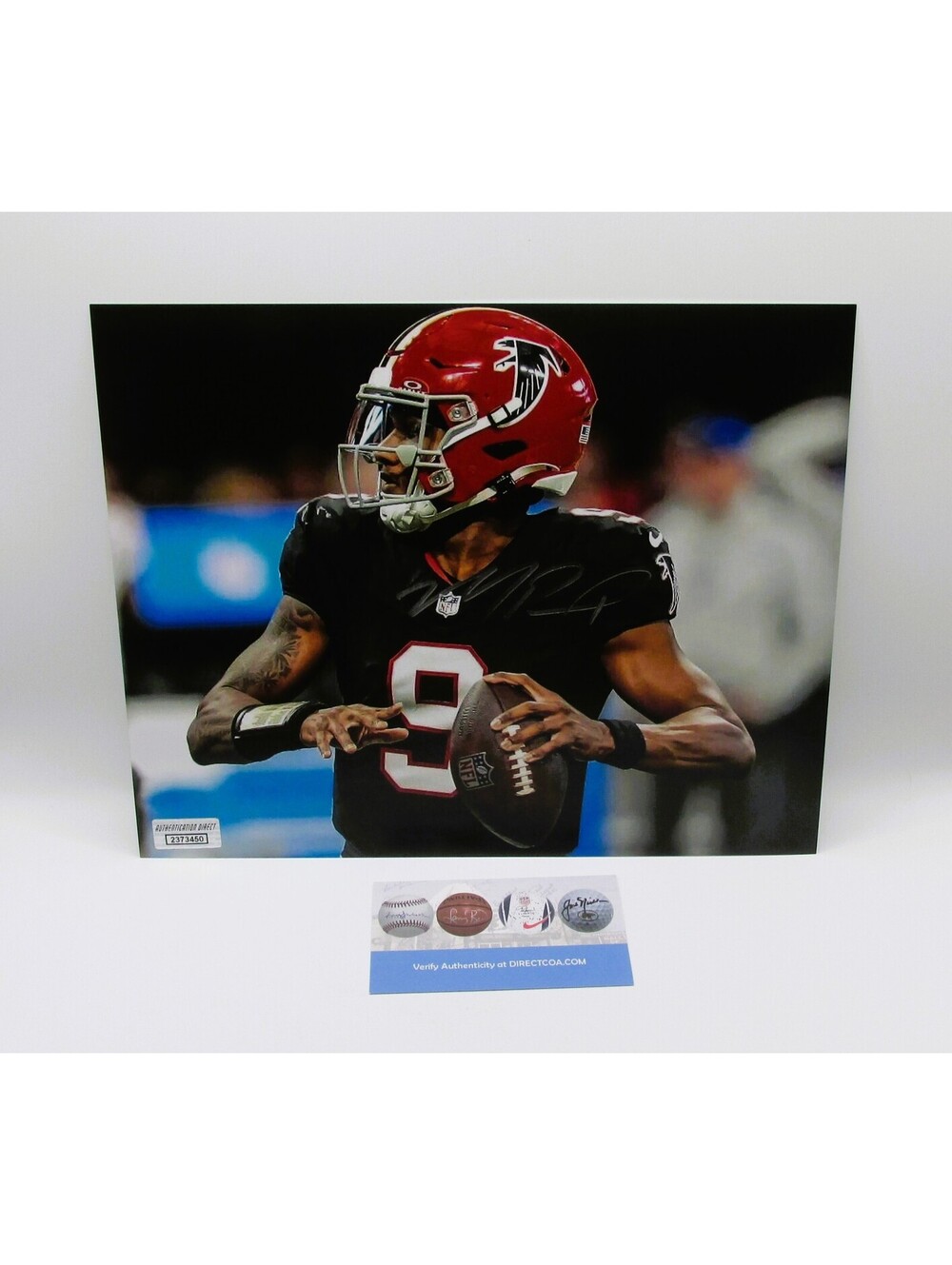Michael Penix Signed 8x10 Photo With COA (2373450) (Falcons)